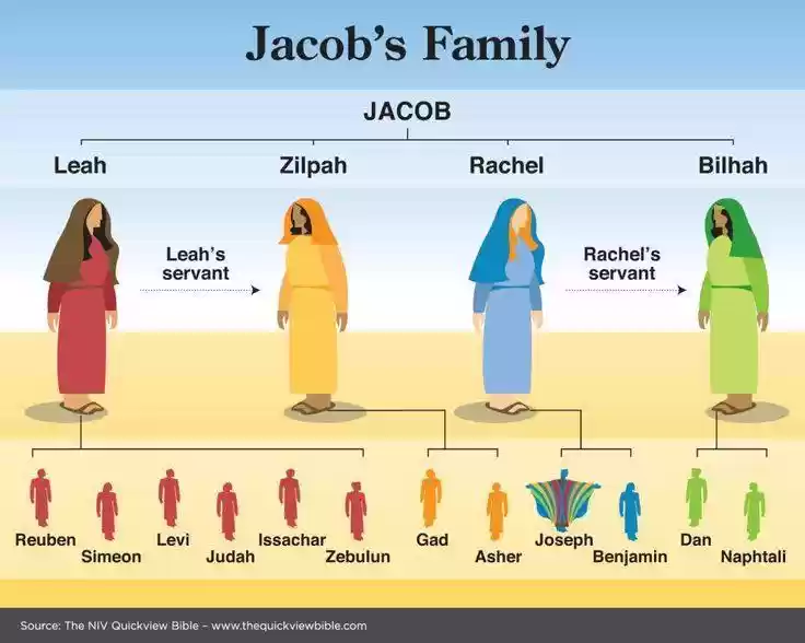 Jacob's family and wives